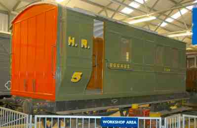 Highland Railway 5 Four-wheel Passenger Brake built 1870