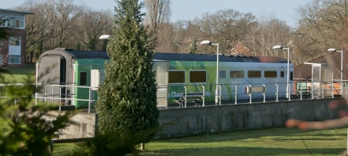 BR 40502 Mk 3 HST TRUK, later Mk 3a Kitchen Buffet First built 1977