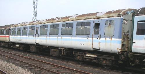 BR 5267 Mk 2a Tourist Second Open (scrapped) built 1967