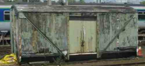 LNER 75xxx Four-wheel Fish Van (body only: scrapped) built 1949