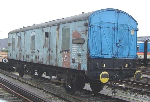 BR 94752 Four-wheel CCT (Covered Carriage Truck) built 1960