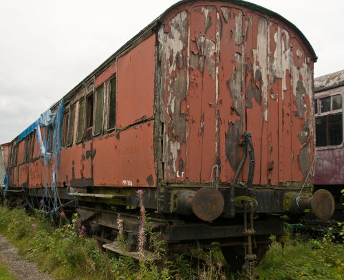 MR 1250 Non-corridor elliptical roof Brake Third built 1921