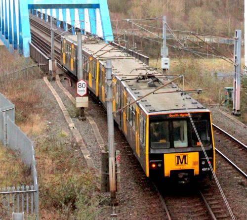 Tyne and Wear Metro 4019 Class 599 Metrocar Built 1978